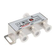 Делитель ТВ «краб» х3+4шт.F «BOX» 5-1000 МГц «Silver» Rexant 05-6102