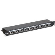 Патч-панель 1U кат.5е STP 24 порта (IDC Dual) ITK PP24-1UC5ES-D05