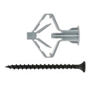 Дюбель для гипсокартона «бабочка» 10х50 с сам. 4х60 (уп.4шт) Tech- Krep 126703
